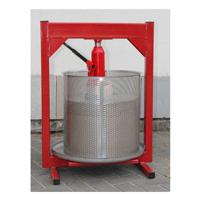 Пресс для винограда с домкратом,корпус нержавеющая сталь 50л