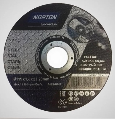 DISC DEBITARE METAL 115*1.6*22.2mm NORTON DIY