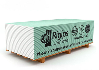 Gips-Carton HIDRO 12.5*1200*2500 mm RIGIPS
