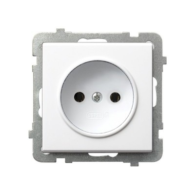 PRIZA UNITARA ALB  GP-1R/m/00  SONATA