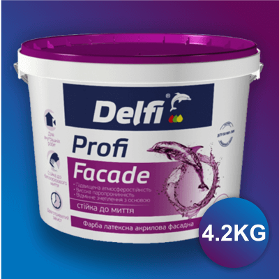 VOPSEA ACRILICA LATEX DELFI PROFI FACADE -4.2kg