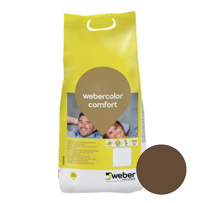ЗАТИРКА ДЛЯ ШВОВ  WEBERCOLOR COMFORT DARK ШОКОЛАД 2kg 