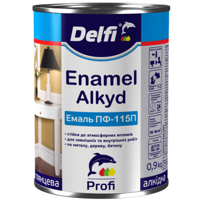 Email alchid PF-115P albastru-aprins 2.8 kg