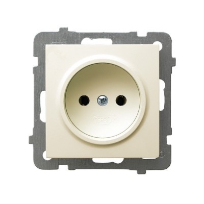 PRIZA UNITARA ECRU  GP-1G/m/27 AS