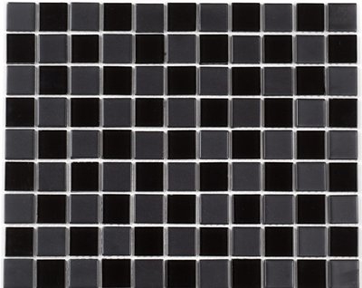 МОЗАЙКА GM 4057 CC BLACK MAT/BLACK 30*30
