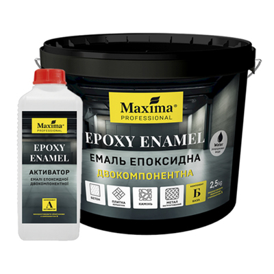 VOPSEA  EPOXY ENAMEL 2- COMPONENTE  ALB MAXIMA 3кг