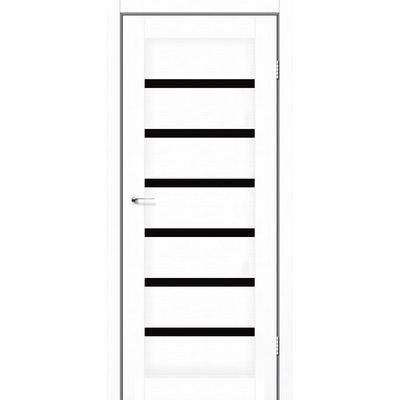 FOAIE DE USA MILAN (800*2000 WHITE LINEN, BLACK GLAS)