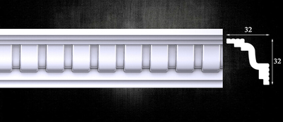 CEILING MOLDING OPTIMA DECOR 32*32*2000  701
