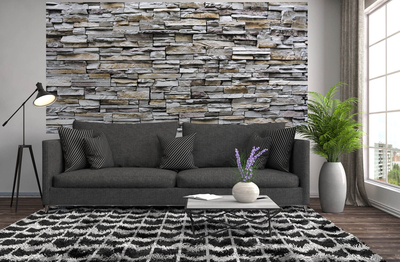 ДЕКОРАТИВНЫЙ КАМЕНЬ 3D ИЗ ГИПСА   09EFI003