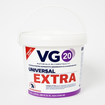 ГРУНТОВКА УНИВЕРСАЛЬНАЯ EXTRA VG-20  10KG (FORMULA NOUA)