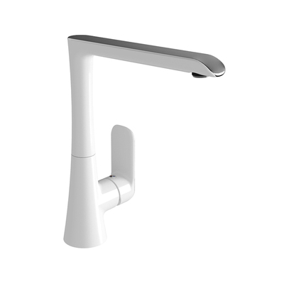 Смеситель для кухни белый/хром calipso IDDIS CALSBL0I05