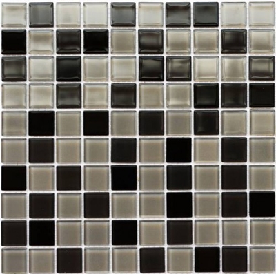 МОЗАЙКА GM 4008 C3 BLACK/GRAY M/GREY W 30*30