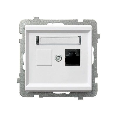 PRIZA UNITARA INTERNET CAT. 5E MMC ALB  GPK-1R/K/m/00 SONATA