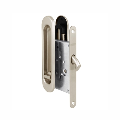 РУЧКА С ЗАЩЕЛКОЙ ДЛЯ РАЗДВИЖНЫХ ДВЕРЕЙ SOFT LINE SL-011 SN 38599