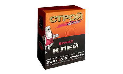 Adeziv pentru tapet din vinil  Строй Деко 200 gr