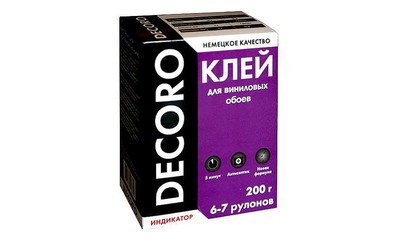 Adeziv pentru tapet de vinil DECORO 200 g