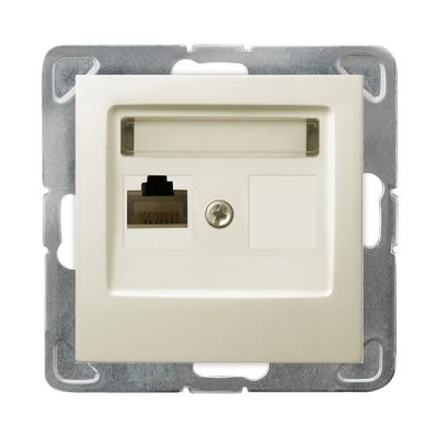 PRIZA UNITARA INTERNET CAT. 5E MMC ECRU  GPK-1Y/K/m/27IMPRESIA