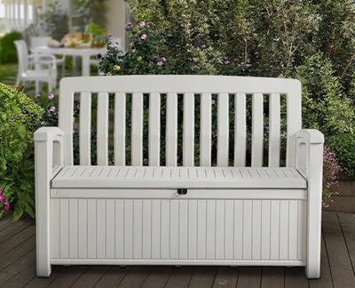 Садовая скамейка Keter Eden Garden Bench 265L Graphite/Gray (250076)