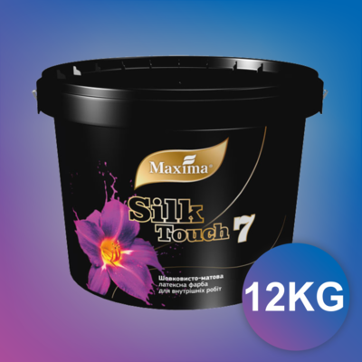 Шелковисто-матовая латексная краска Silk Touch 7 MAXIMA - 12кг