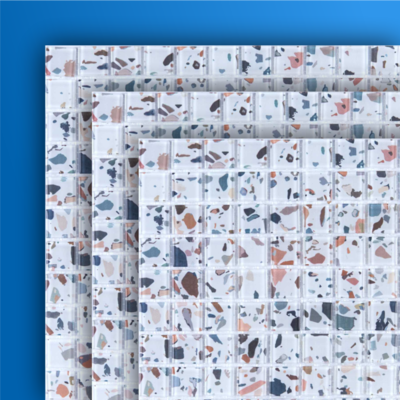 МОЗАЙКА GMP 0425030 C PRINT 35 300*300*4 (25*25)