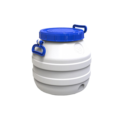 Бидон 35 литров, пищевой, с крышкой пластиковой (D=400мм, H=380мм)