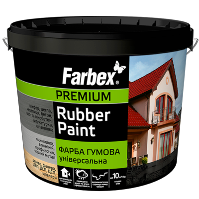 VOPSEA DIN CAUCIUC FARBEX ALB - 3.5kg