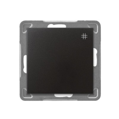 INTRERUPATOR UNITAR CRUCE ANTHRACITE  LP-4Y/m/50 IMPRESIA