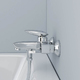 Смеситель для ванны stone IDDIS STOSB00I02WA