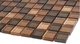 МОЗАЙКА GM 8007 C3 BROWN DARK/ BROWN GOLD/ BROWN BROCADE 300*300*8 (25*25)