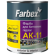 КРАСКА ДЛЯ БЕТОННЫХ ПОЛОВ AK-11 СЕРАЯ FARBEX 12KG