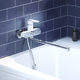 Смеситель для ванны с длинным изливом  cloud IDDIS CLOSBL2I10WA