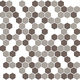 МОЗАЙКА GLASS 310*308*6 NR.5 (A-MBO06-XX-005)