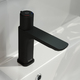 Смеситель для умывальника  с инновац управлением черный IDDIS SLIBLBTI01