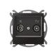 TERMINAL RTV OUTLET ANTHRACITE  GPA-YK/m/50 IMPRESIA